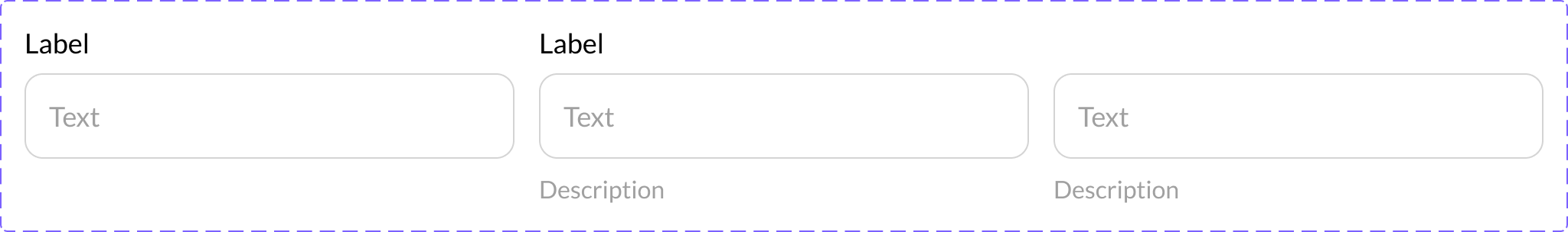 Form - Input (Label + Description) - Figkit