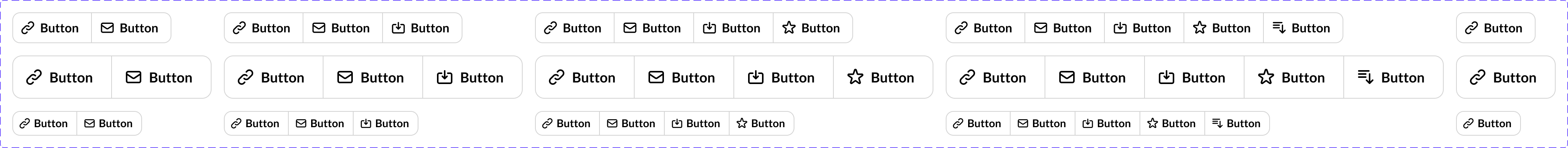 Button Group - Icon Left