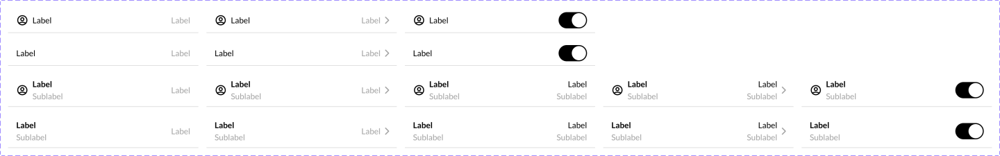 iOS - List Row - Figkit